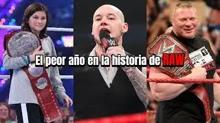 El peor año en la historia de RAW (ft. WrestleTube) | Mr. WWE