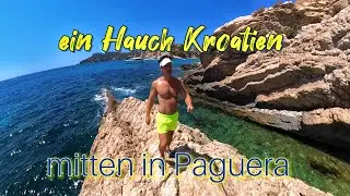 Sch&ouml;ne Felsengrotte mitten in Peguera zwischen den beiden gro&szlig;en Str&auml;nden.