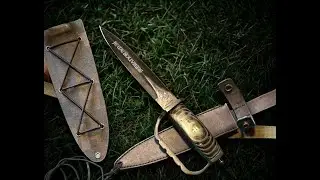 Laser Engraving the trench knife   #bladesmithing  #laseretching #knifemaking #etching