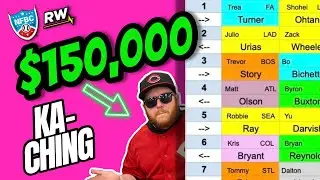 LIVE Fantasy Baseball High Stakes Draft: $150,000! 2023 MLB
