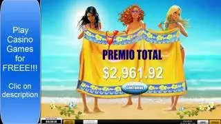 Sunset beach slot game - Jackpot 2016 BIG WIN