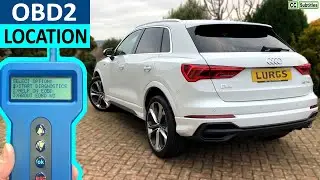 Audi Q3 OBD2 Port Location - Audi Q3 OBD2 Diagnostic Port Location