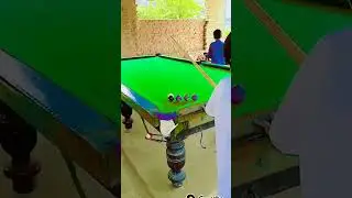 Real pool:  Real Pool Table Trick Shot #shorts #short