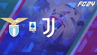 Lazio - Juventus ⚽️ Serie A 2023/24 Realistic Match Sim FC 24