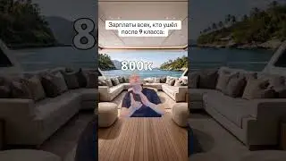 🍭🔥Зарплаты Тех Кто Ушел После 9 И 11 Класса🔥🍭 #мем #жиза #юмор