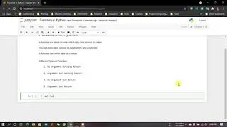 Introduction to Function in Python