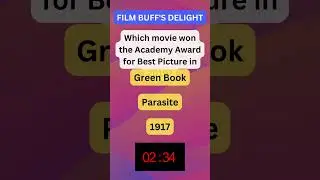 Film Buff's Delight - Test your knowledge of cinema! | Quick.Trivia
