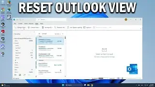 How To Change Outlook View Back To Normal - Easy Fix