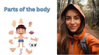 Parts of the body names  in English/Egyptian Arabic Masri -Body Vocabulary