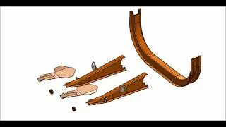 VW T1 Splitbus chassis Gear suspension / VW T1 Spijlbus Versnellingsbak ophanging