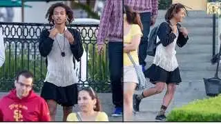 Jaden Smith Wears A Dress | Will Smith's 16-Yr-Old Son