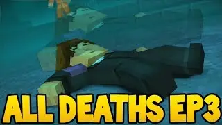 Minecraft Story Mode: Сезон 2 — ВСЕ СЦЕНЫ СМЕРТИ! — Эпизод 3