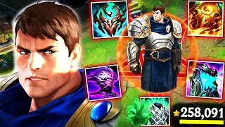 I created a new IMMORTAL GAREN BUILD that BROKE THE GAME ~ INSANE CARRY WITH 258.000+ TOTAL DMG