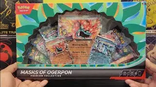 Masks Of Ogerpon Premium Collection Box Opening