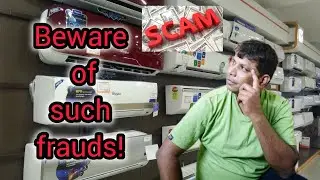 Beware of such fraud| scam by electronic companies|split ac installation scam| Sanjeev ki baat|