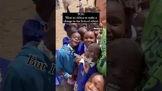 Life lessons Learned in Africa! #viral #travel #kenya #students #lifelessons #selfcare #life