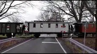 Abschiedszug zwischen Finsterwalde und Crinitz