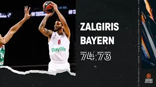 Bayern Highlights | Zalgiris Kaunas vs. FC Bayern Basketball 74:73 | EuroLeague