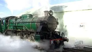 Apple Isle steam on a cold morning