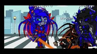 Optimus and camprime save Val from the astro corehijack