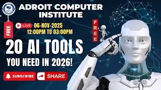 Adroit Computer Institute &ndash; Learn Computer, Design & Accounting Courses, AI Tools in Hindi
