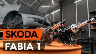 Wie SKODA FABIA 1 (6Y5) vorderes Federbein wechseln [AUTODOC TUTORIAL]