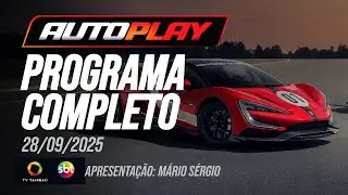 AUTO PLAY - Programa Completo - 28/09/2025 - TV Tamba&uacute;/SBT | PGM N&ordm; 418 - Creta, 208 e Fiat Panda