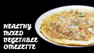 Healthy Mixed Vegetable Omelette