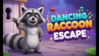 G4K Dancing Raccoon Escape Game| Games4King Walkthrough