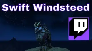 Swift Windsteed Mount Twitch Drop WoW