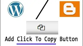 Add Click to Copy Button using JavaScript