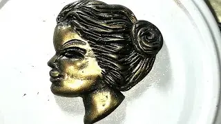 Polymer clay cameo sculpting! Easy tutorial