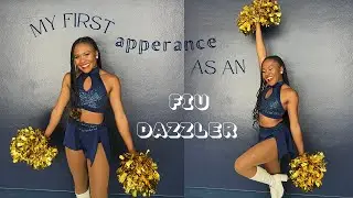 My First Appearance as an FIU Dazzler | college vlog