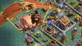 Clash of clans || Builder Hall-9 (HOG GLIDER) attack strategy || #41