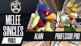 Alain vs. Professor Pro - Melee Singles Pools - Fete 2