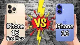iPhone 13 Pro Max vs iPhone 16  | Full Review