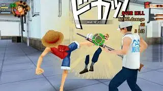 The first four Straw Hats - One Piece: Romance Dawn - Walkthrought Part 1 (PSP/PPSSPP/Android)