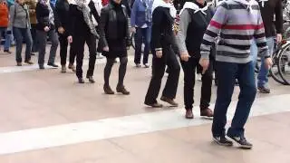 Dantza Eskola. Bailes en el Boulevard de San Sebastian.