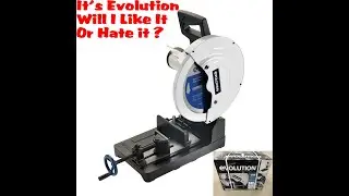 Evolution EVOSAW380 Metal Cutting Chop Saw - New Toy - Unboxing