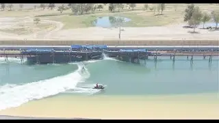 Infinity Shaper Dan Boehne at Kelly Slater's Surf Ranch Wavepool
