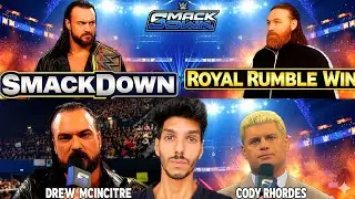Cody Rhodes win Royal Rumble Again 2026, Drew McIntyre vs Sami Zayn|WWE SmackDown Review Hindi 2026