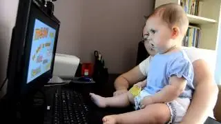 Seven enjoys the Animal Sounds song.MOV