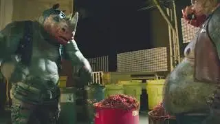 Ninja Turtles - Fat scene