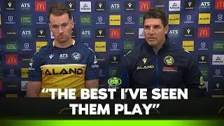 'Proud' Barrett credits Gutherson's leadership for turnaround | Eels Press Conference | Fox League