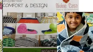 Divine casa comforter blanket | 150 gsm | all weather quilt blanket