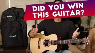 GUITAR GIVEAWAY WINNER ACCOUNCEMENT 🎸