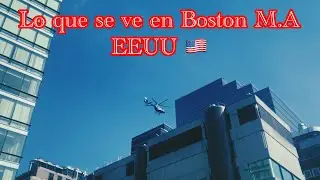 Recorrido APIE en CHARLES RIVER ESPLANADE .STORROW DRIVE DR,BOSTON M.A EEUU lugares a visitar