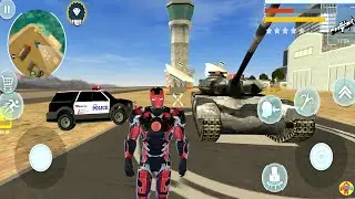 Super Crime City Battle | Iron Man Vegas Crime Simulator Naxeex Fan Art | Android Gameplay FHD