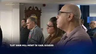 Tliet xhur mill-mewt ta' Karl Gouder
