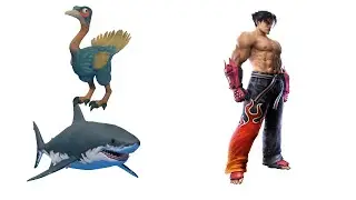 trapping animals in raft then jibril plays tekken